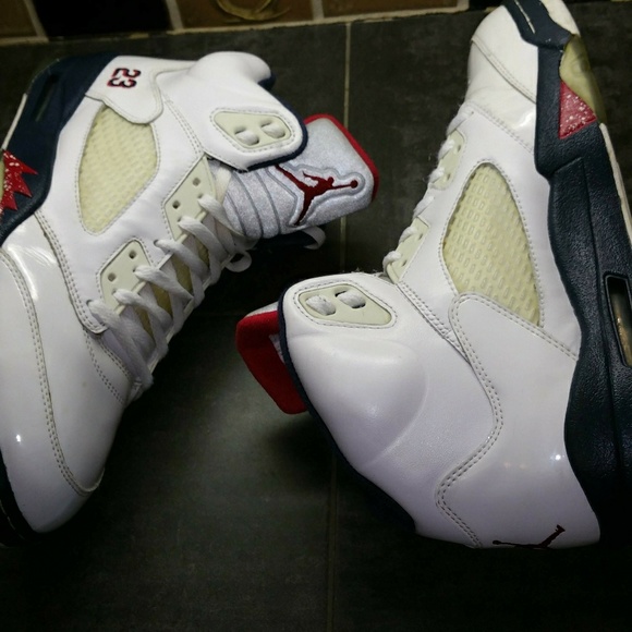 Nike Air Jordan V 5 Olympics Sz 10 - Picture 8 of 8